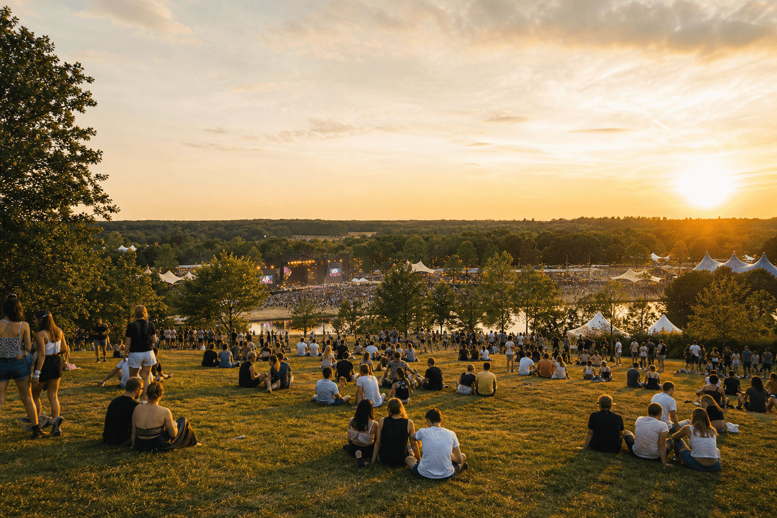 Festival Pukkelpop à Hasselt — Festivalpark Kiewit