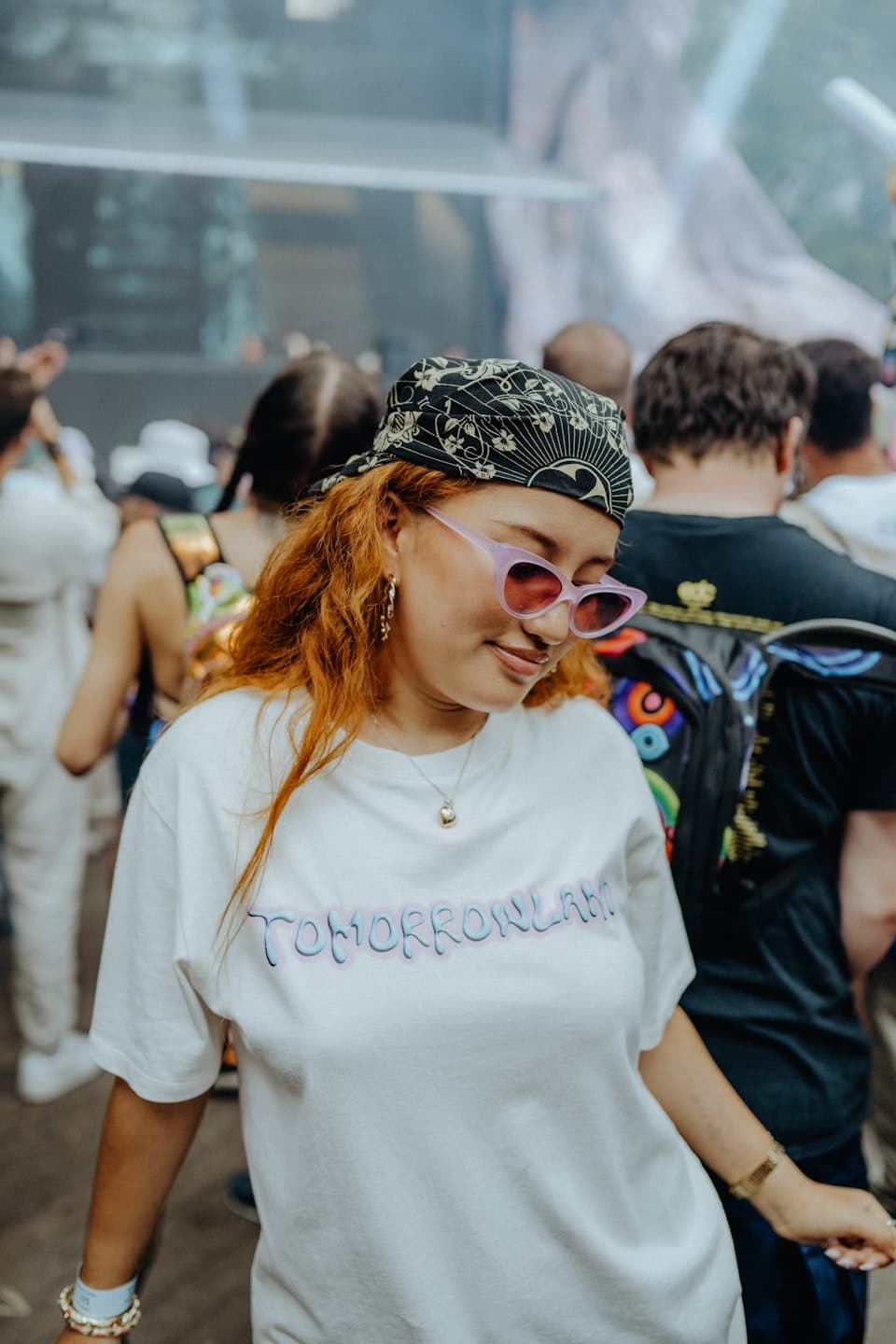 Festival Tomorrowland — foule et ambiance festive