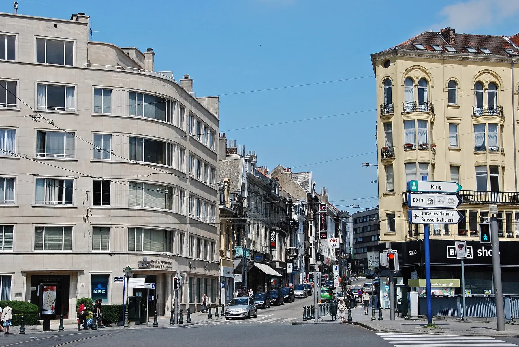L'avenue de Tervueren près de Merode